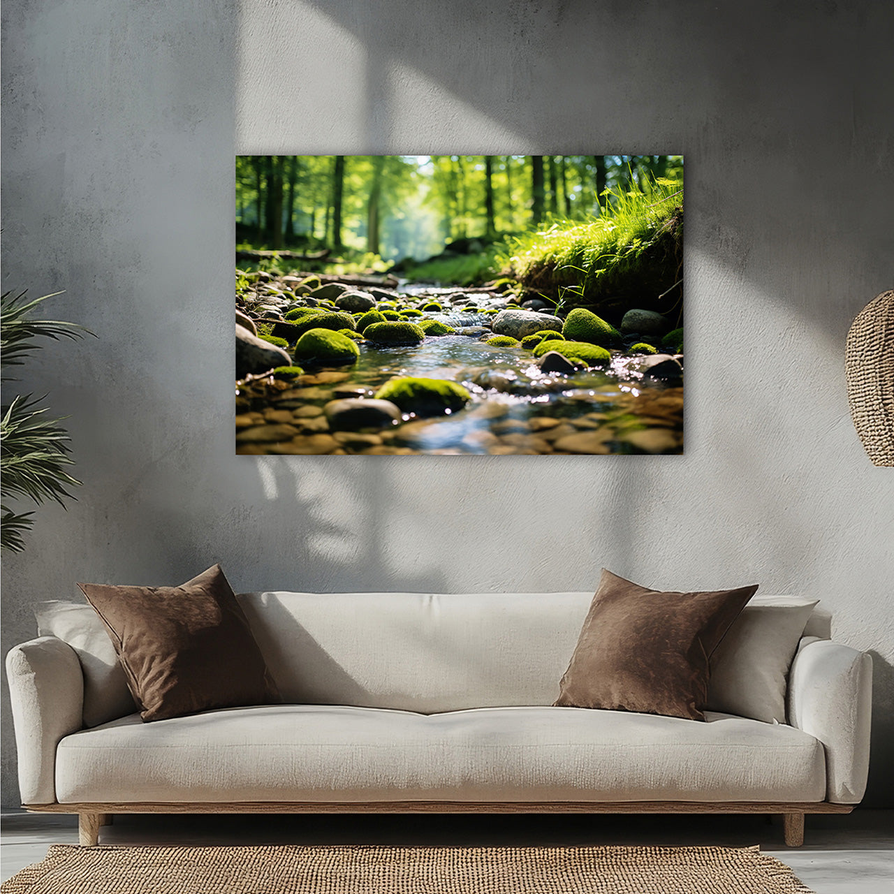 Aluminum picture Waldbach
