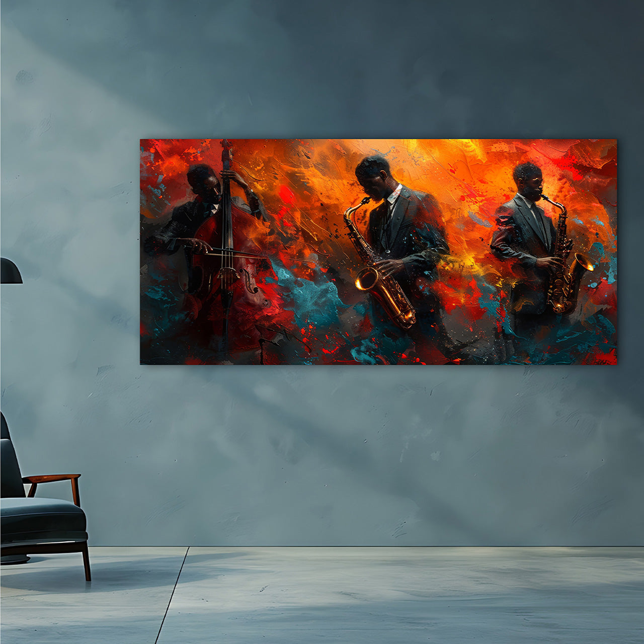 Aluminum picture Furious Jazz