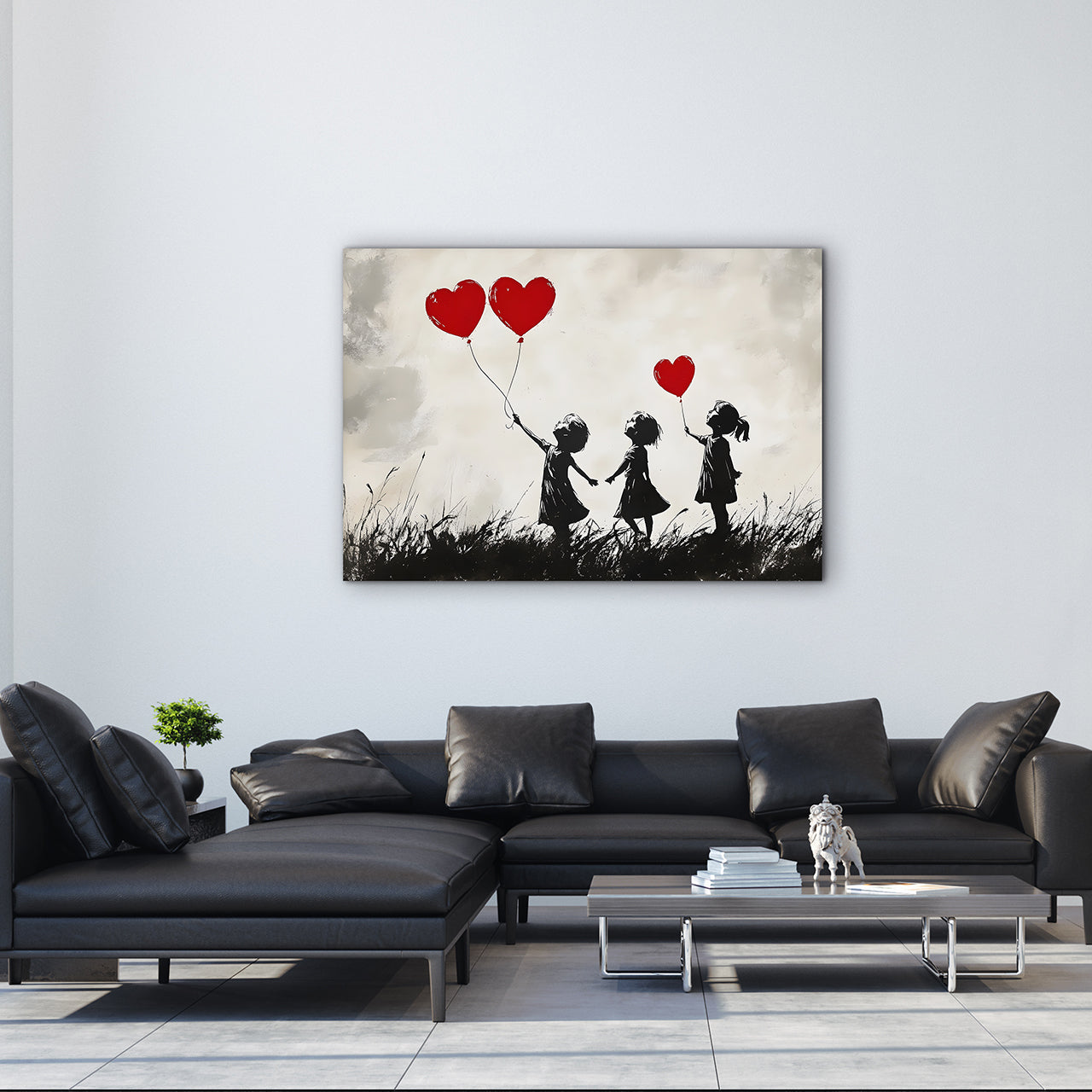 Alubild Love Balloons