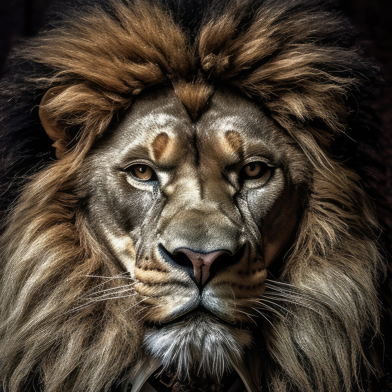 Alubild Stylish Lion