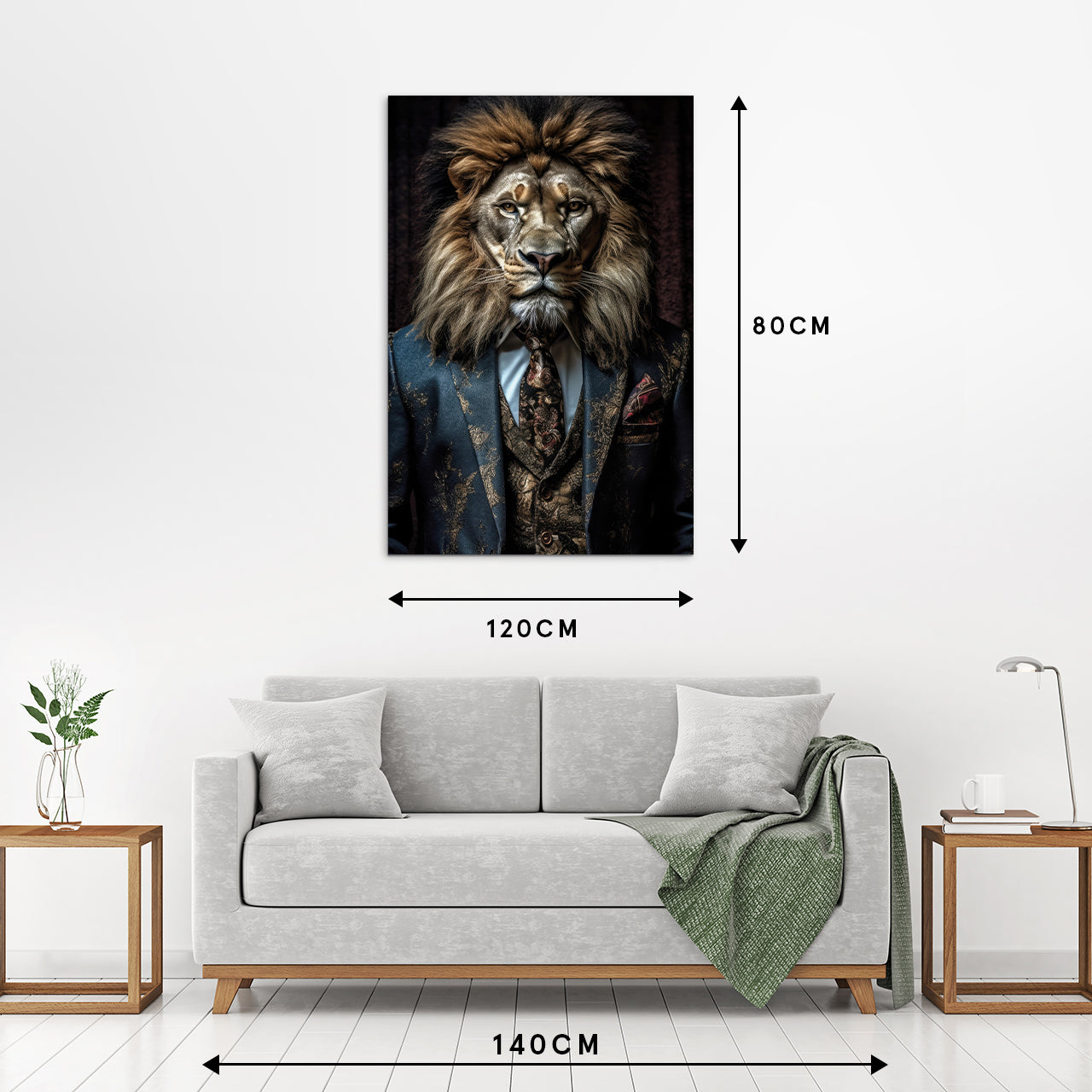 Alubild Stylish Lion