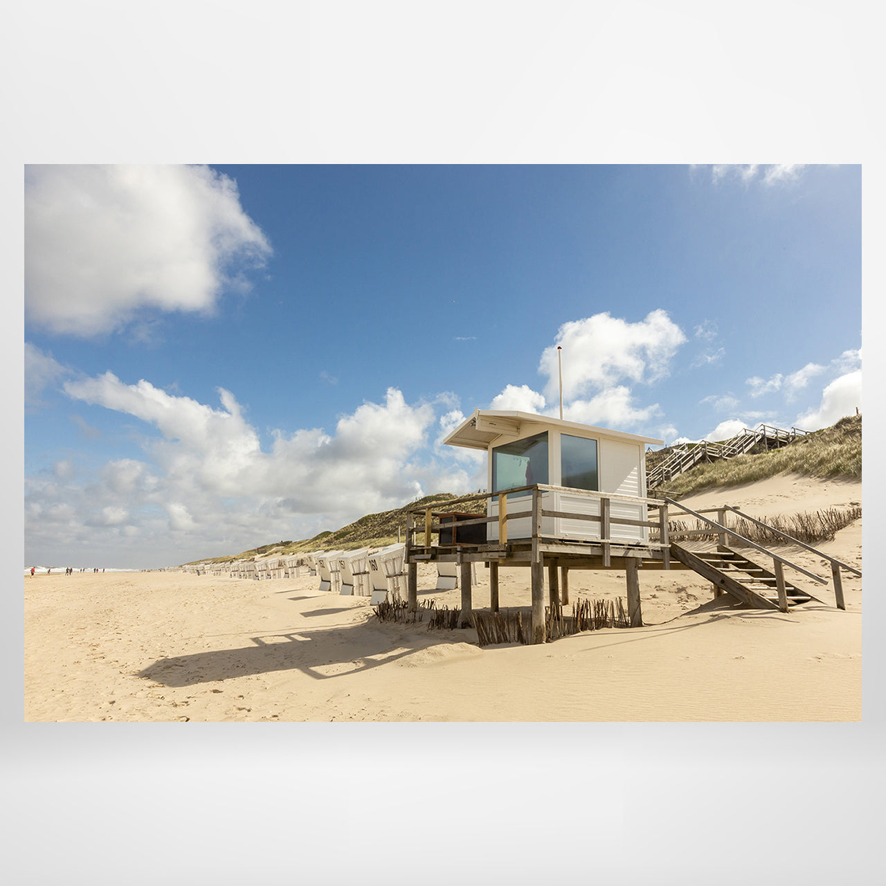Alubild Strandhütte