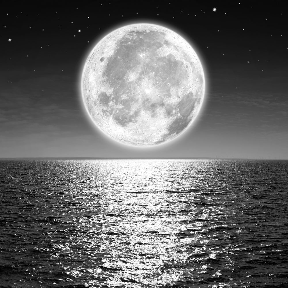 photo aluminium pleine lune