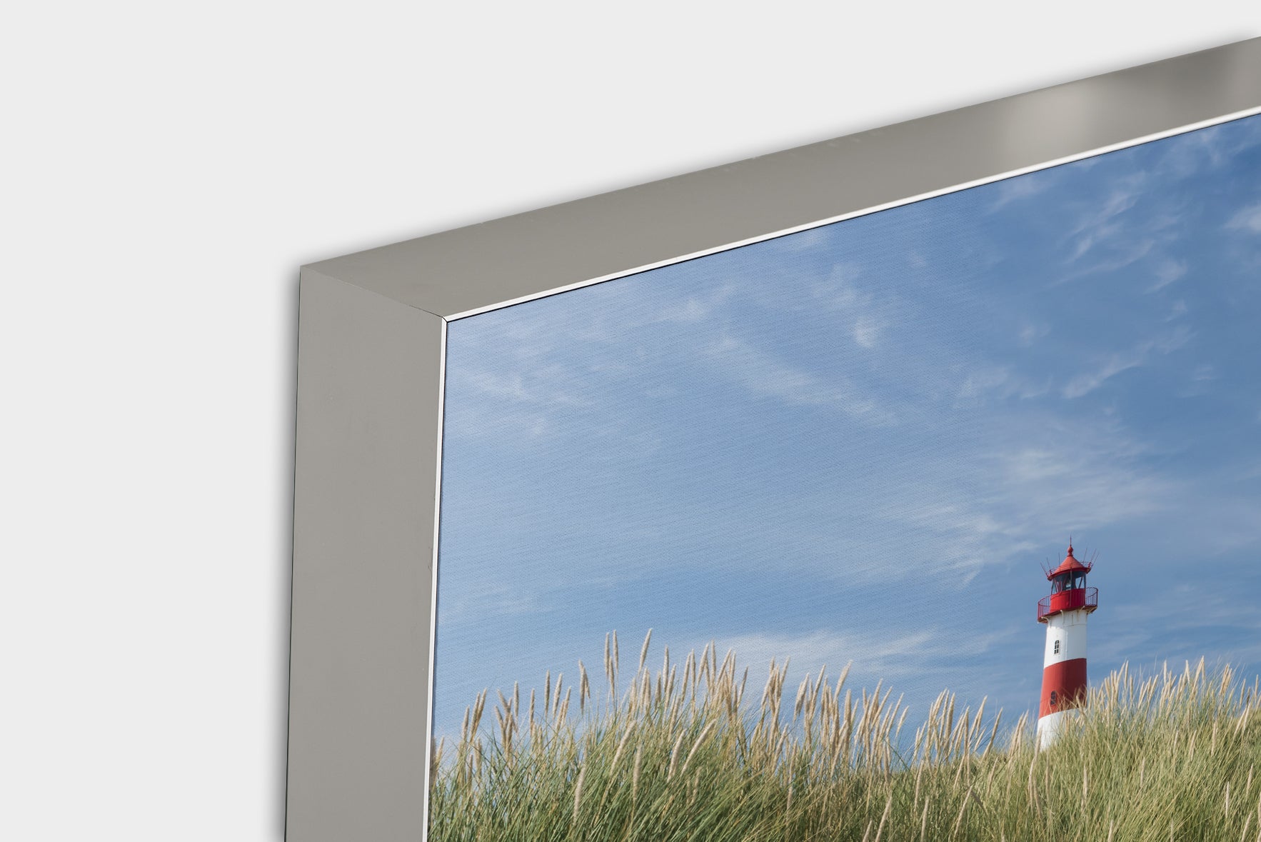 Acoustic image Pro lighthouse on the beach