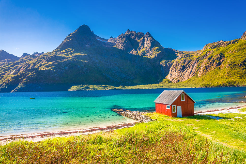 Akustikbild Pro Einsames Haus am Fjord