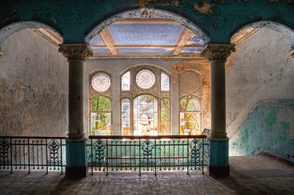 Akustikbild Lost Place Treppenhaus 2