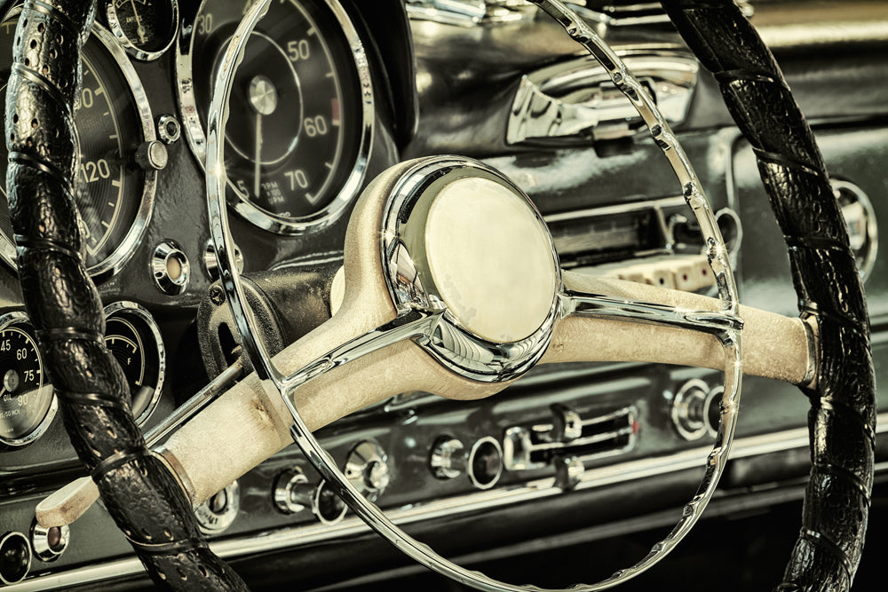 Acoustic image Pro vintage car steering wheel