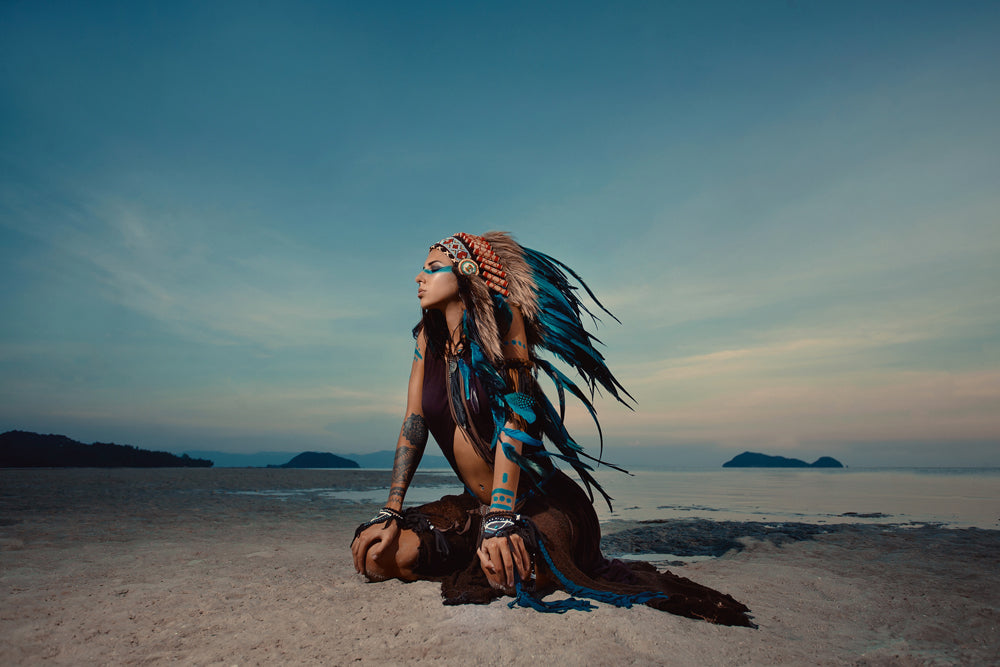 Acoustic image Pro Indian woman