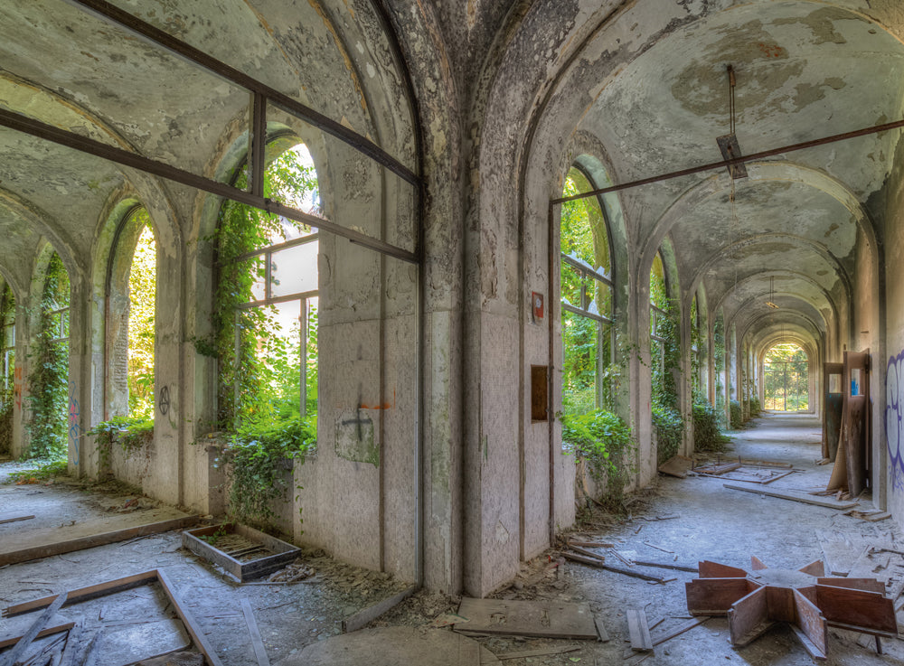 Acoustic image Pro Lost Place shared corridor