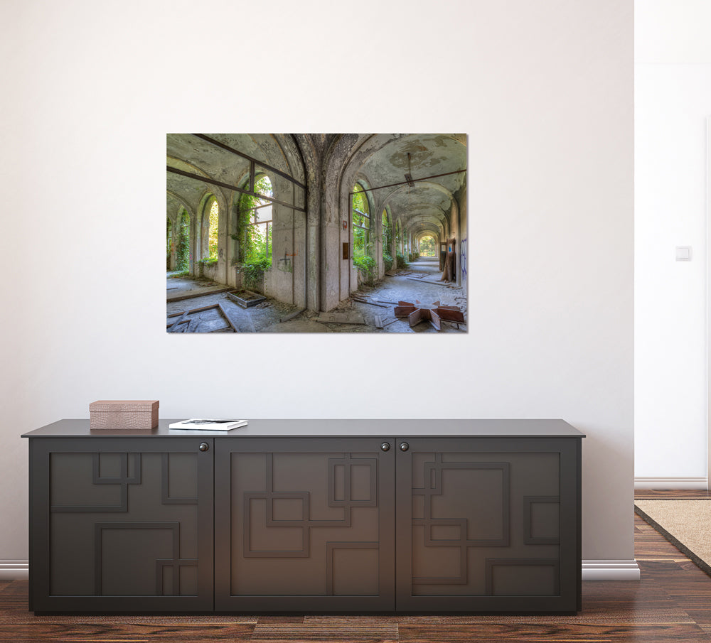 Acoustic image Pro Lost Place shared corridor