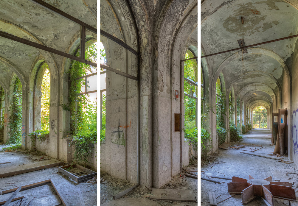 Acoustic image Pro Lost Place shared corridor