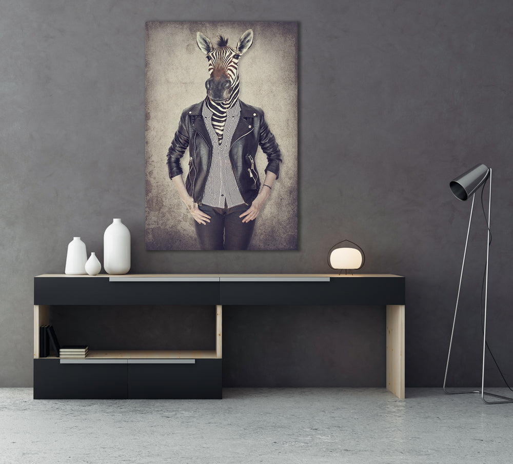 Akustikbild Pro Zebra Gentleman