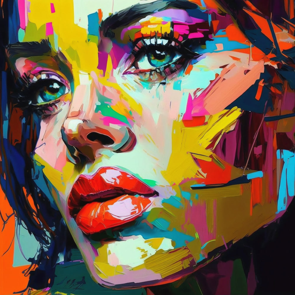 Akustikbild Pro Buntes Portrait