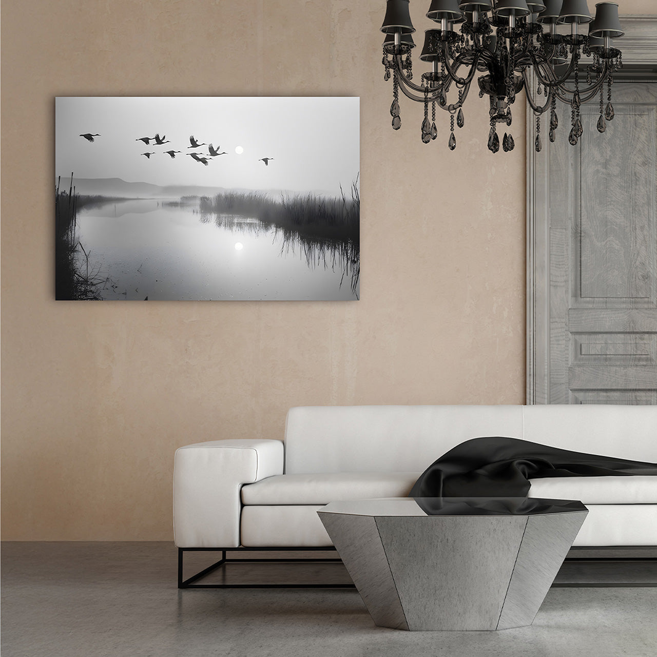 Image acoustique Pro Oies sauvages