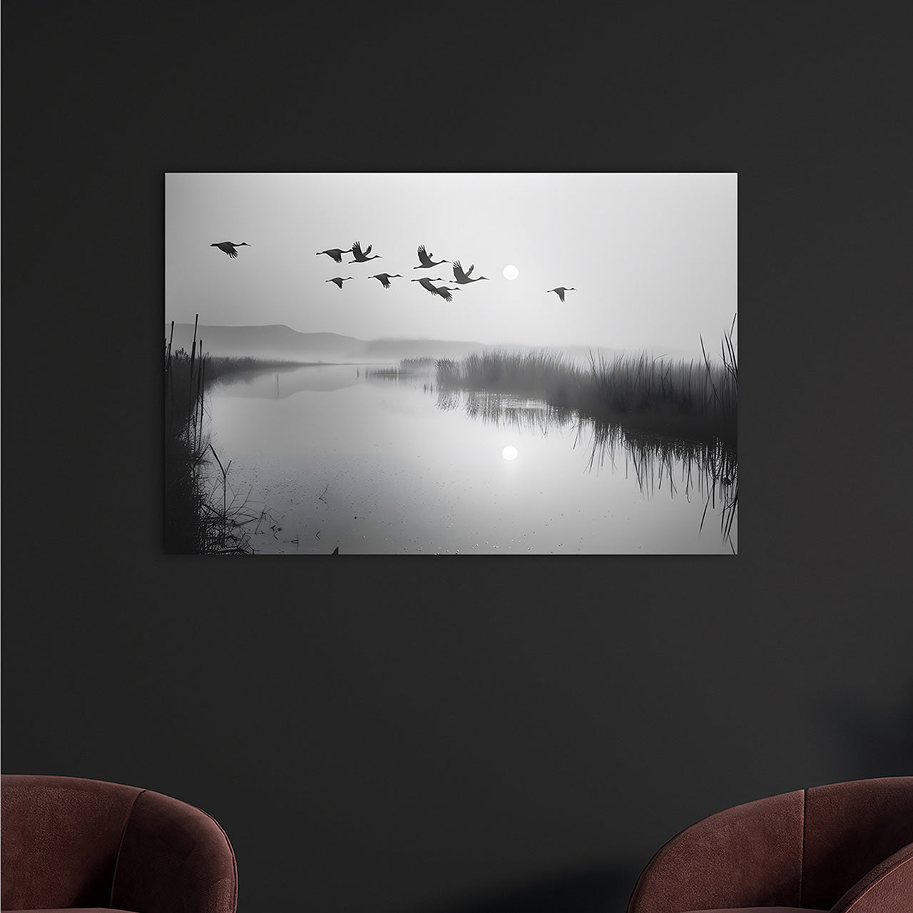 Image acoustique Pro Oies sauvages