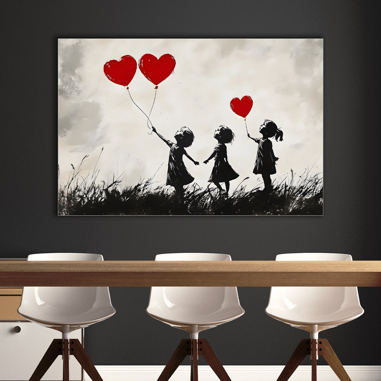 Tableau Acoustique Pro Love Balloons