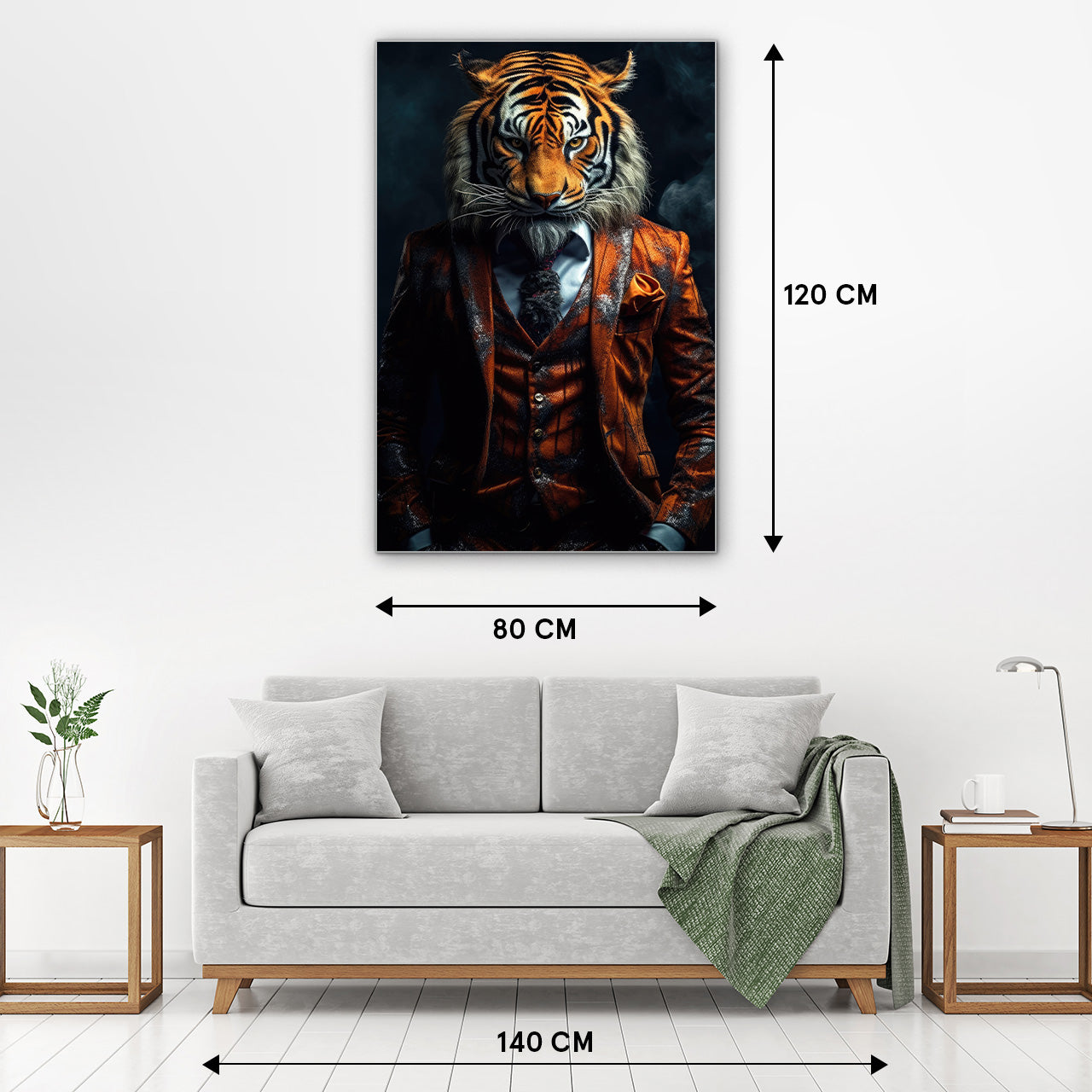Akustikbild Pro Stylish Tiger