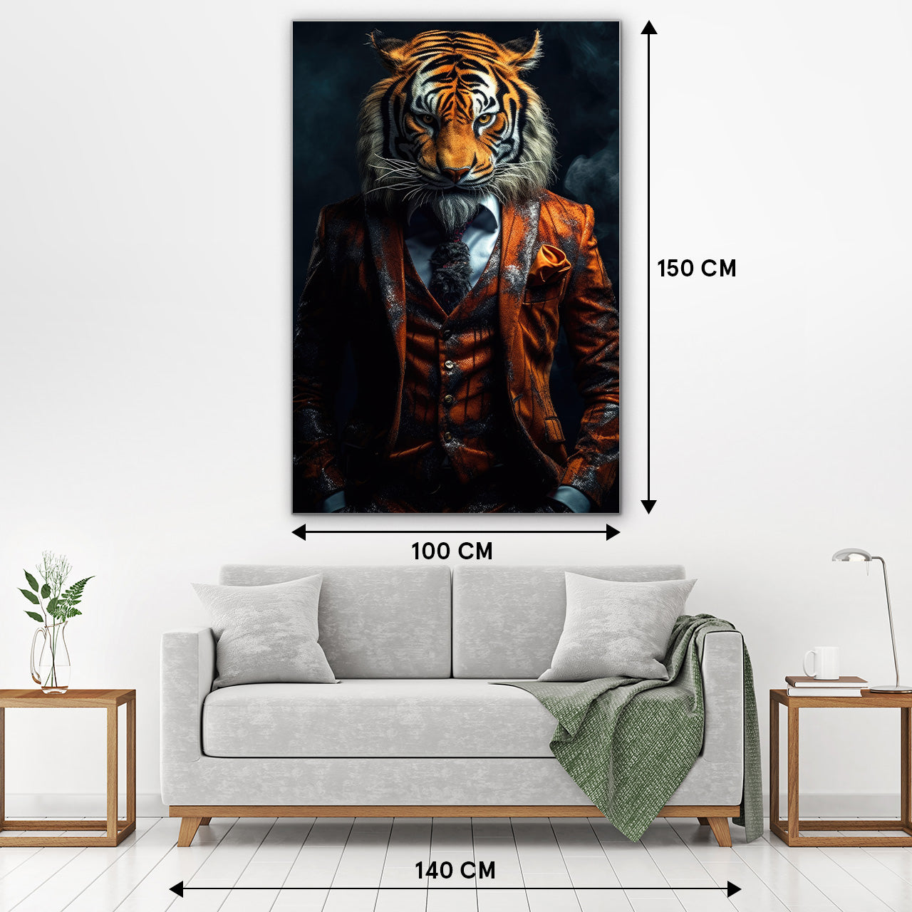 Akustikbild Pro Stylish Tiger