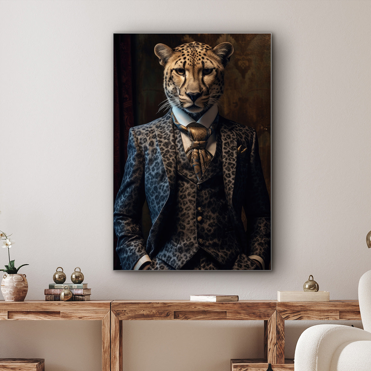 Akustikbild Pro Stylish Cheetah