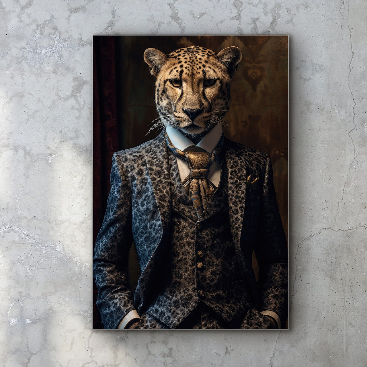 Akustikbild Pro Stylish Cheetah
