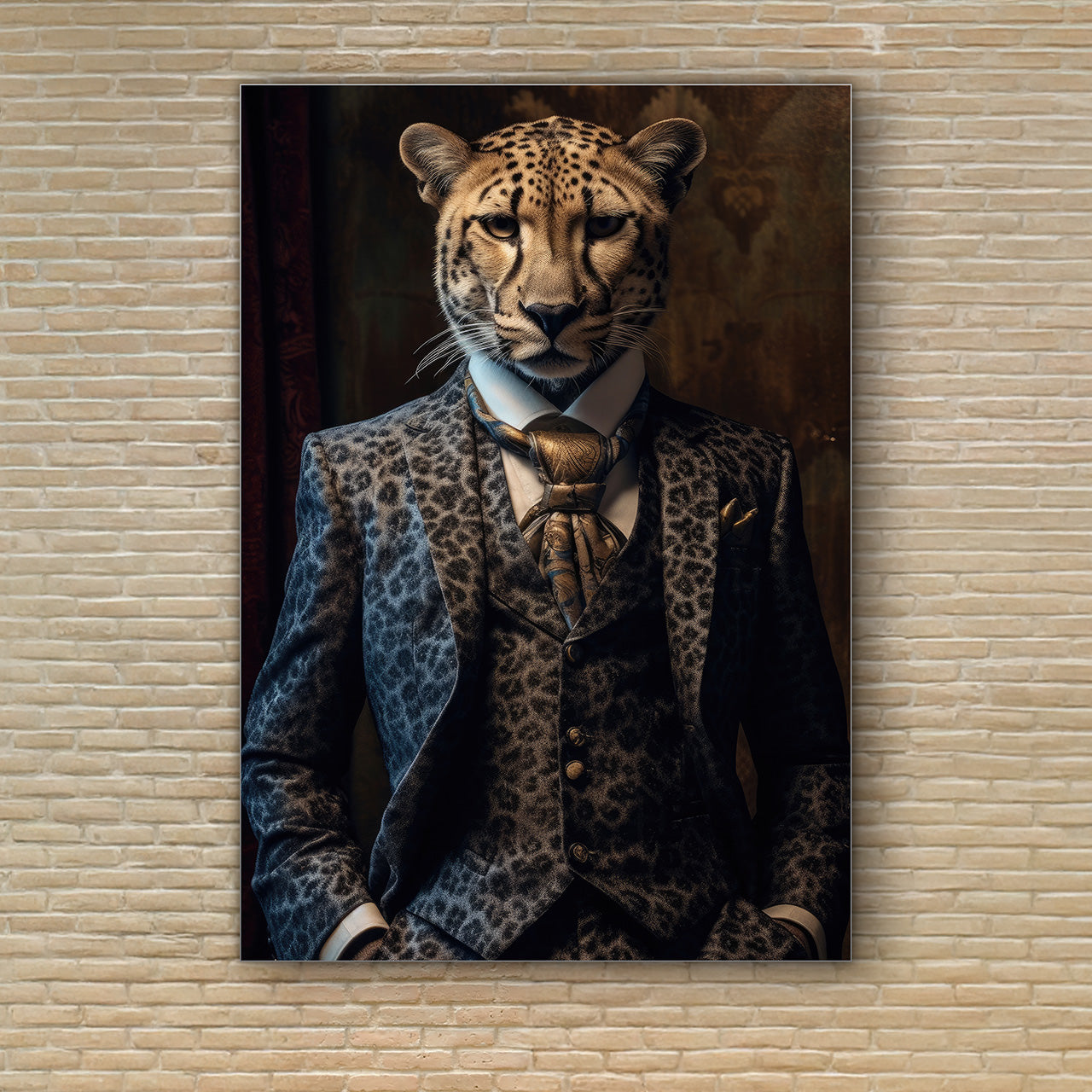 Akustikbild Pro Stylish Cheetah