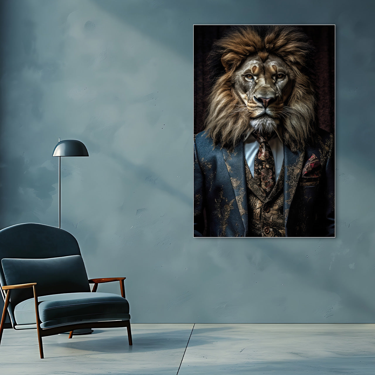 Akustikbild Pro Stylish Lion