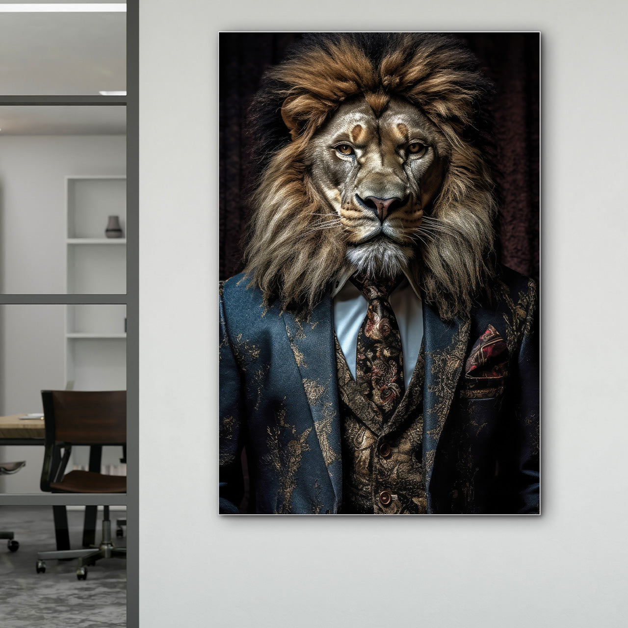 Akustikbild Pro Stylish Lion