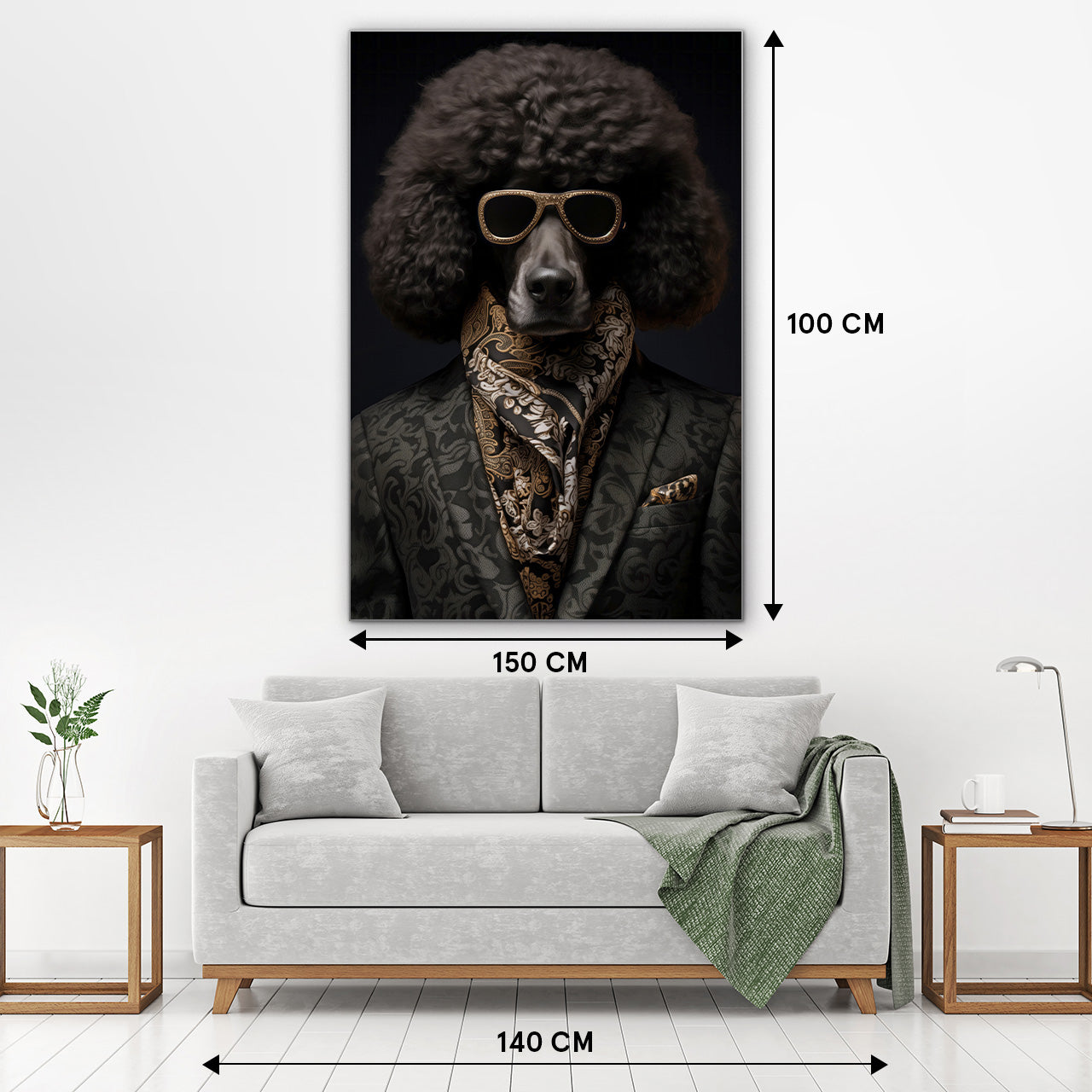 Akustikbild Pro Stylish Pudel