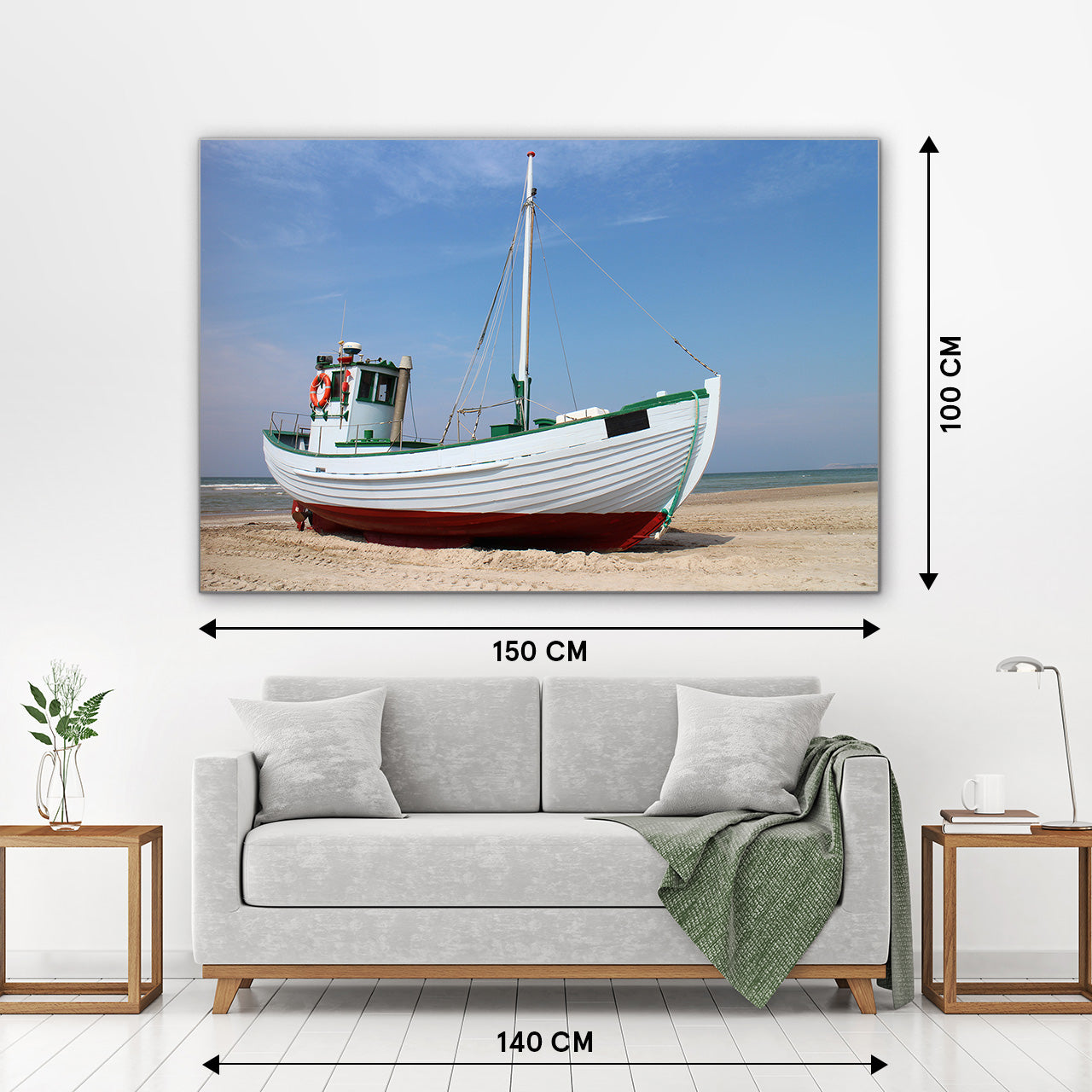 Akustikbild Pro Kutter am Strand