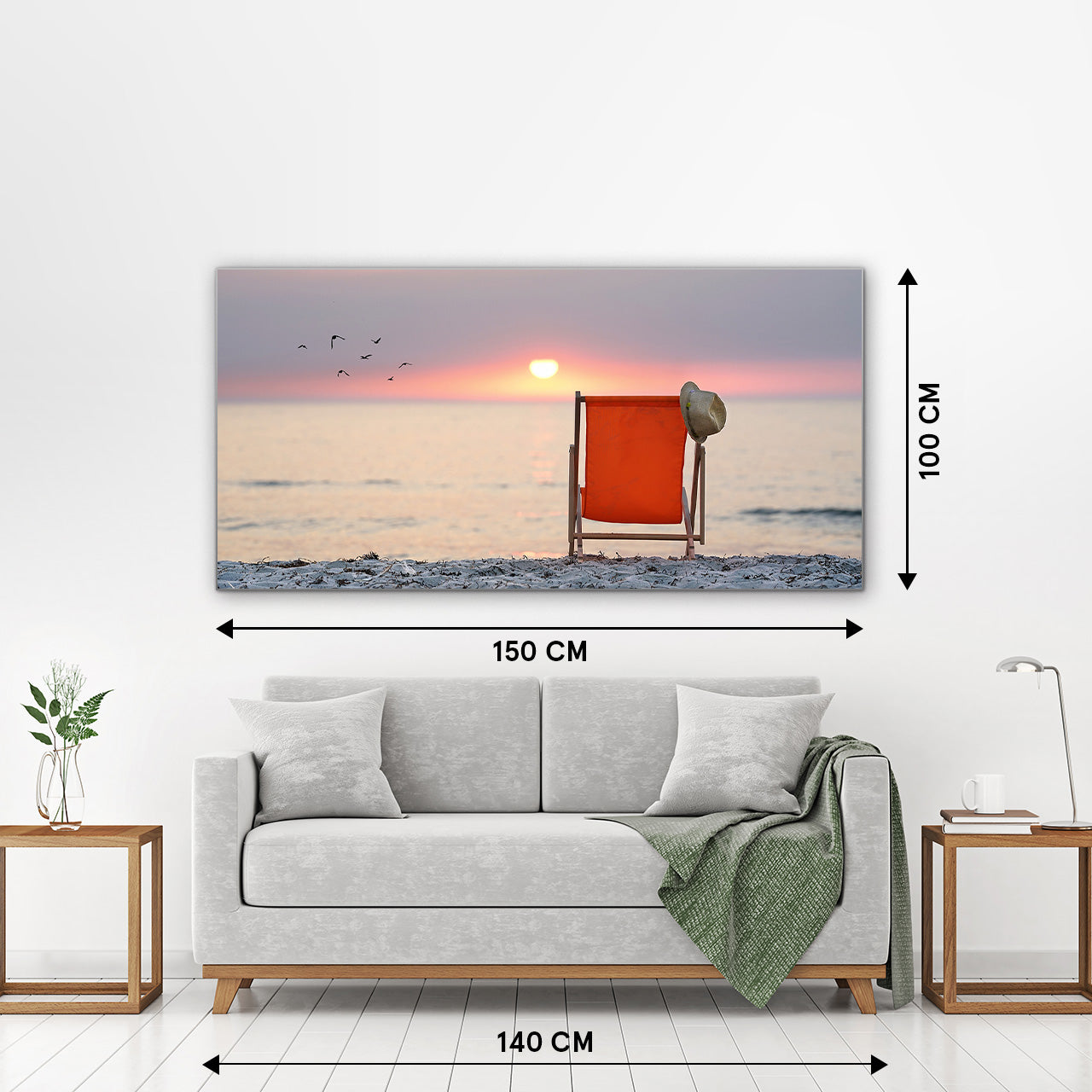 Akustikbild Pro Sonnuntergang