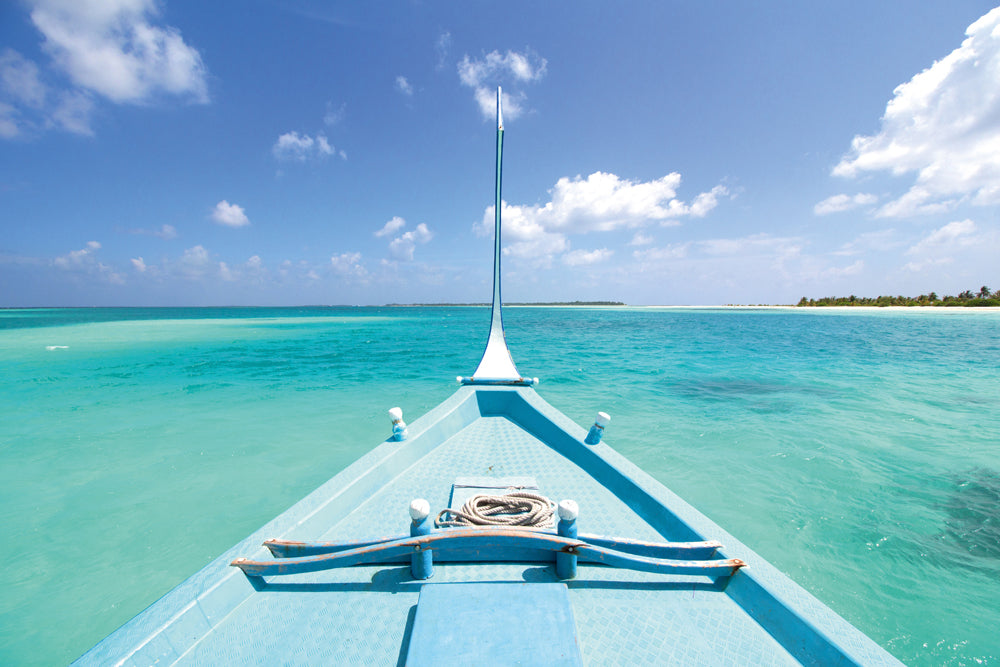 Acoustic image Slim Boat in the Caribbean