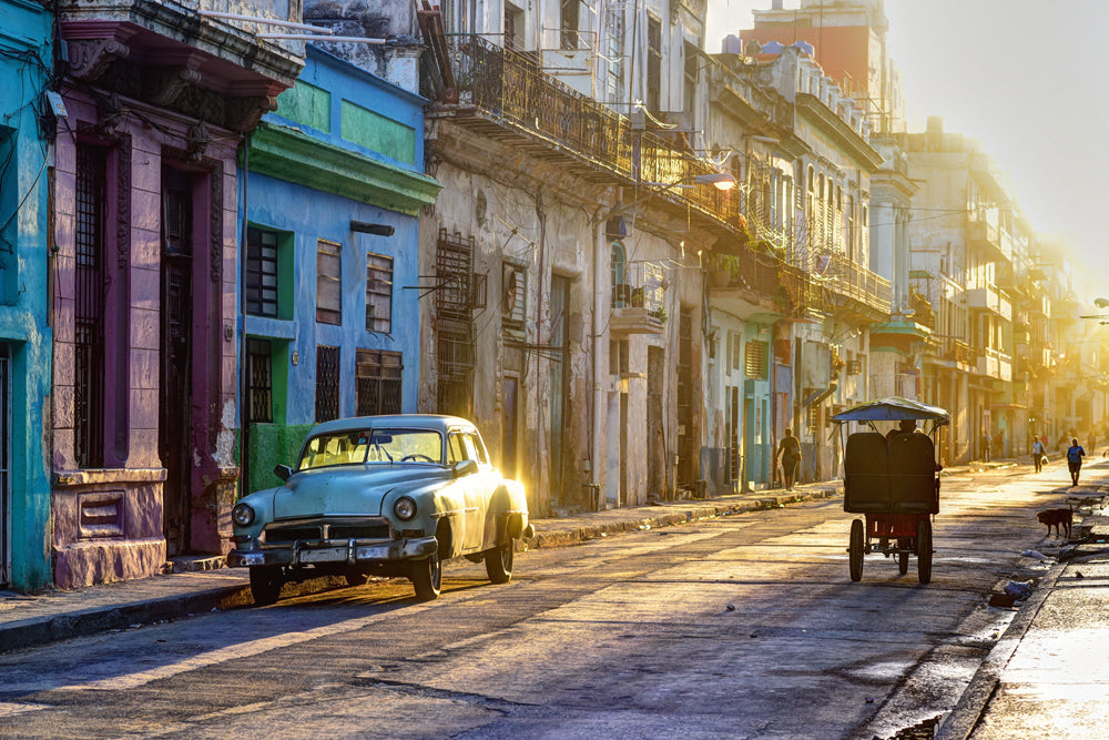 Akustikbild Slim Alte Straße in Havanna