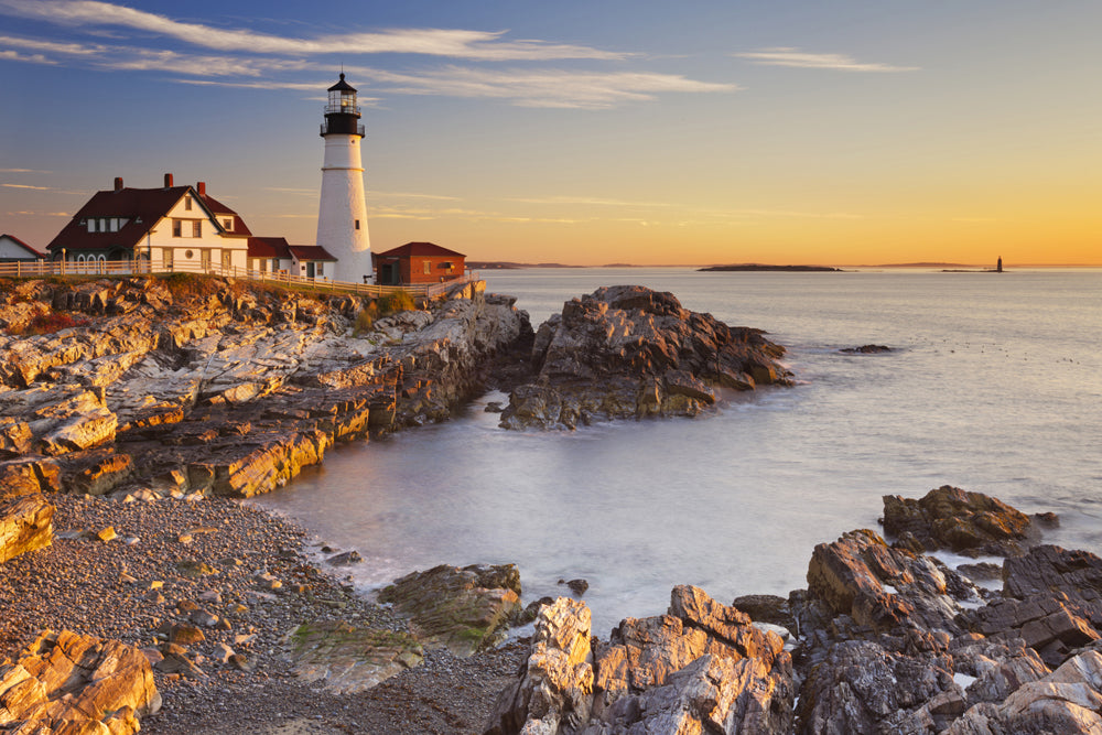 Image acoustique du phare de Slim au crépuscule