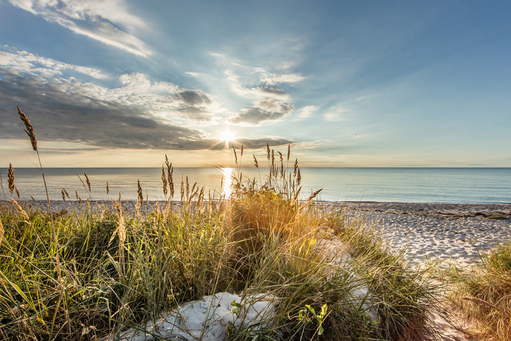 Akustikbild Slim Sonnenuntergang am Meer