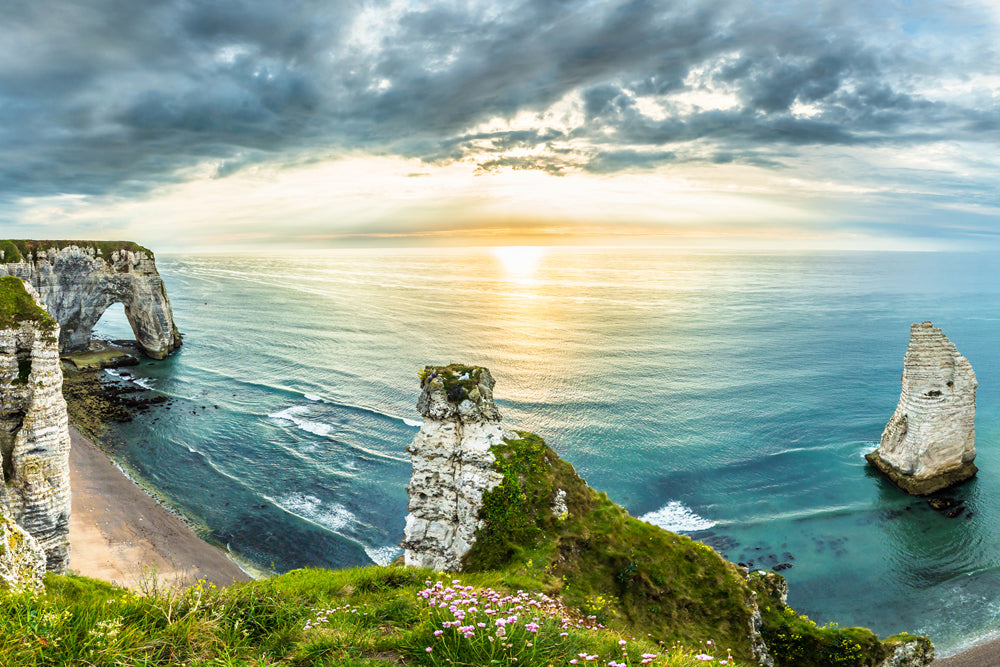 Akustikbild Slim Küste bei Étretat