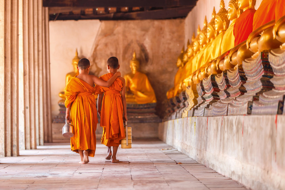 Akustikbild Slim Buddhistische Mönche