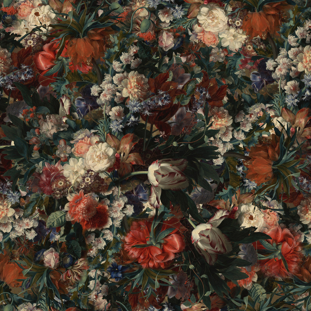 Akustikbild Slim Nostalgisches Blumenbouquet