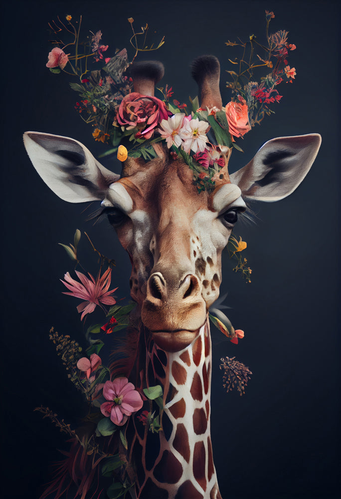 Akustikbild Slim Africa Flower