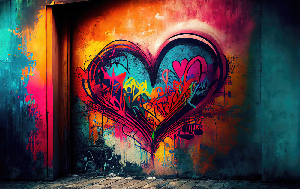 Akustikbild Slim Street Heart