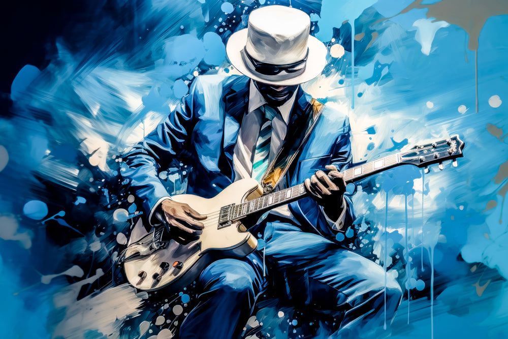 Akustikbild Slim Blue Music