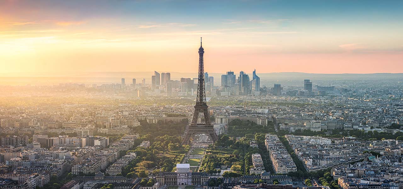 Akustikbild Slim Sunrise in Paris