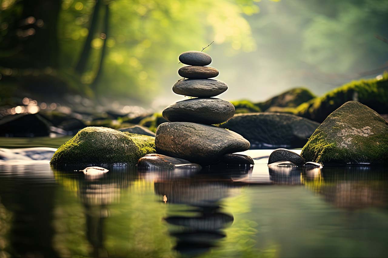 Acoustic picture Slim Zen Relaxation
