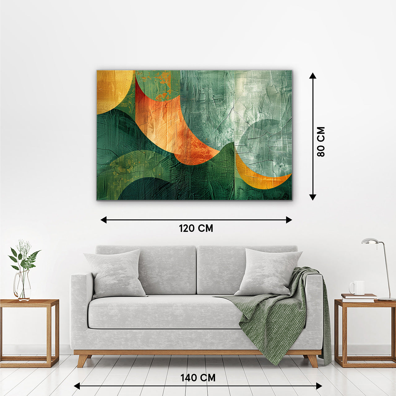 Akustikbild Slim Leaves