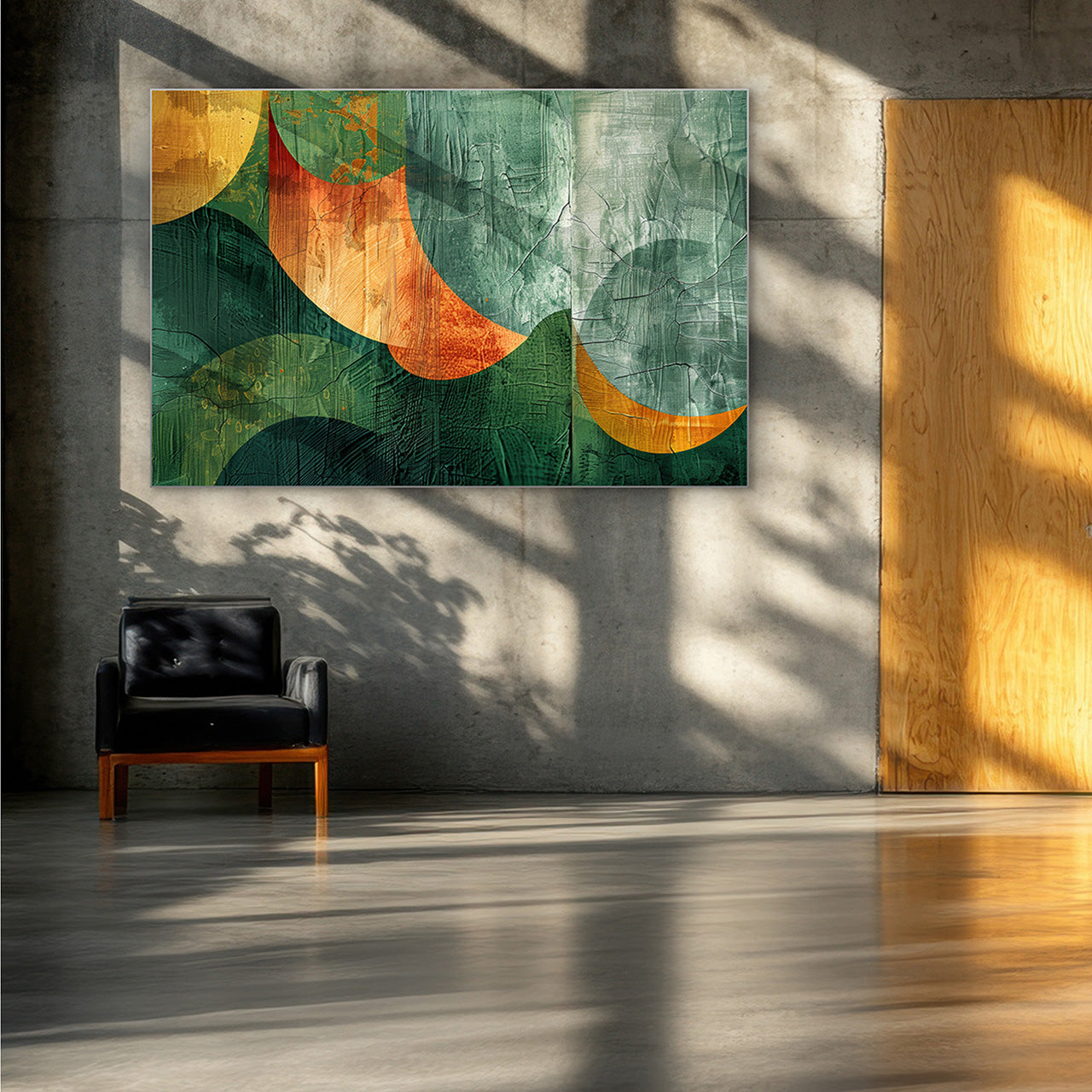 Tableau acoustique Slim Leaves