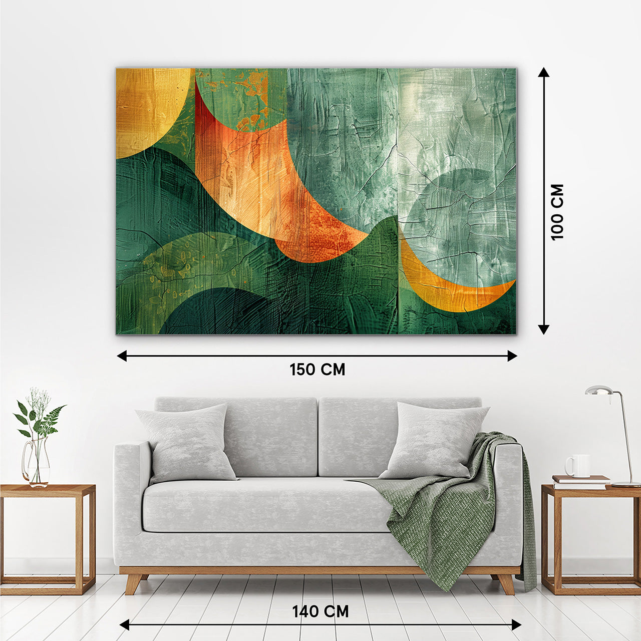 Tableau acoustique Slim Leaves