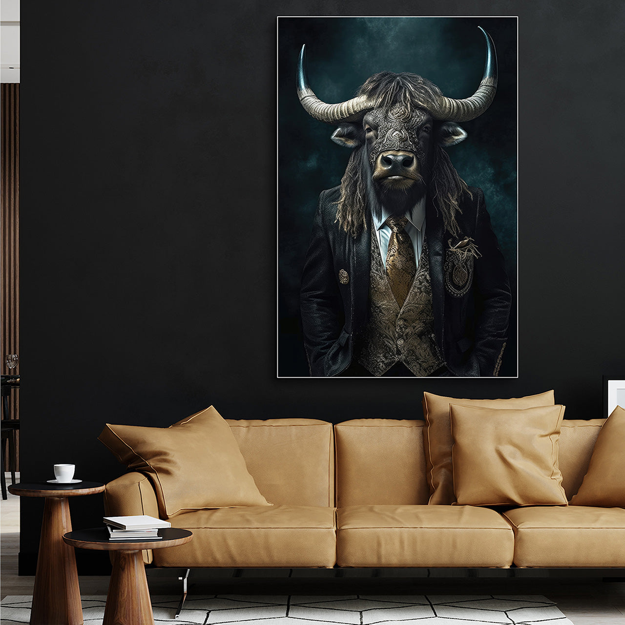 Akustikbild Slim Stylish Mr. Bull