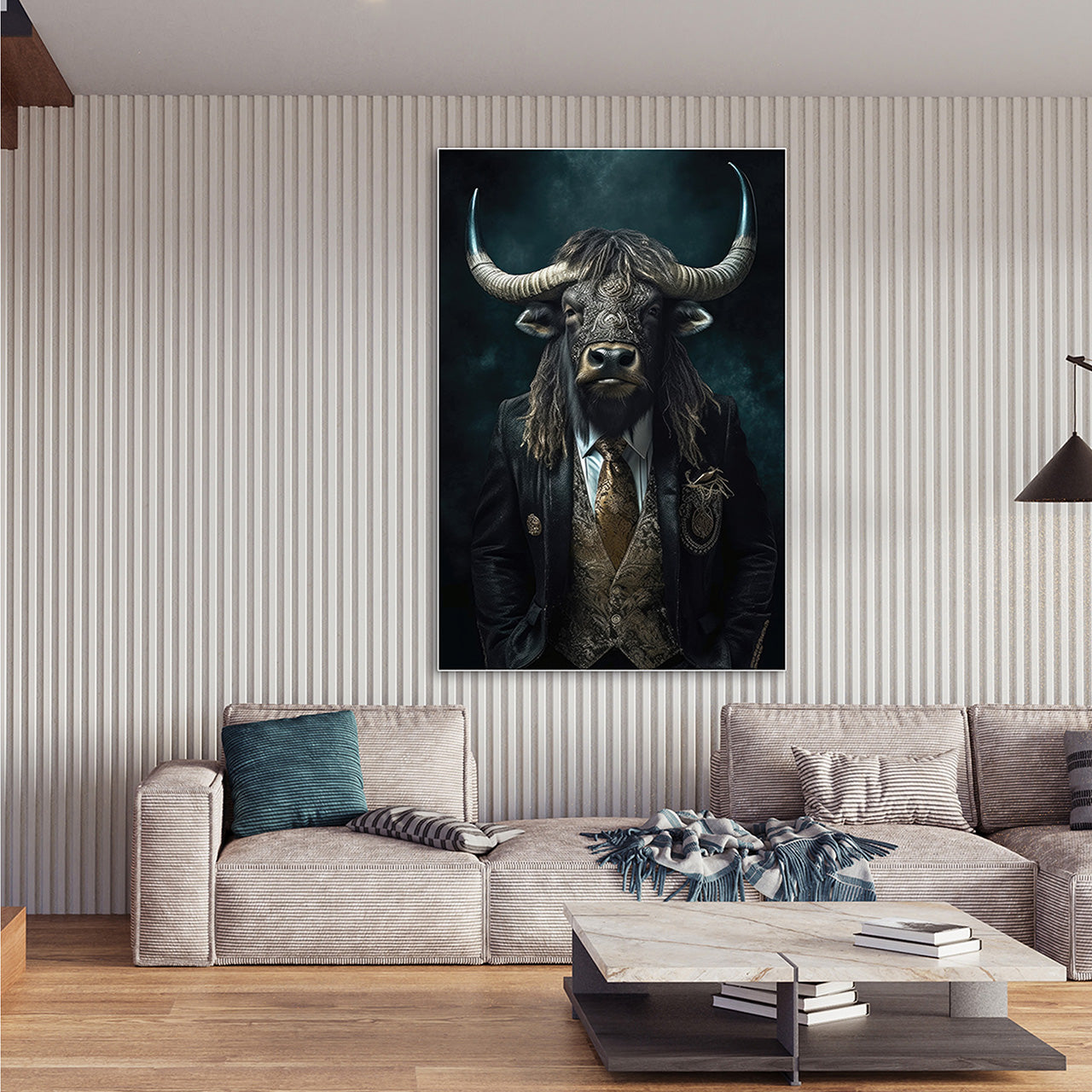 Akustikbild Slim Stylish Mr. Bull