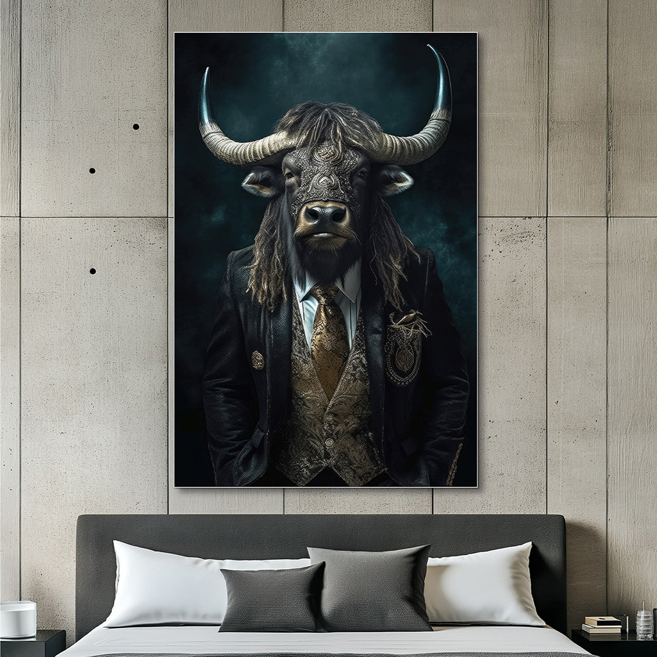 Akustikbild Slim Stylish Mr. Bull