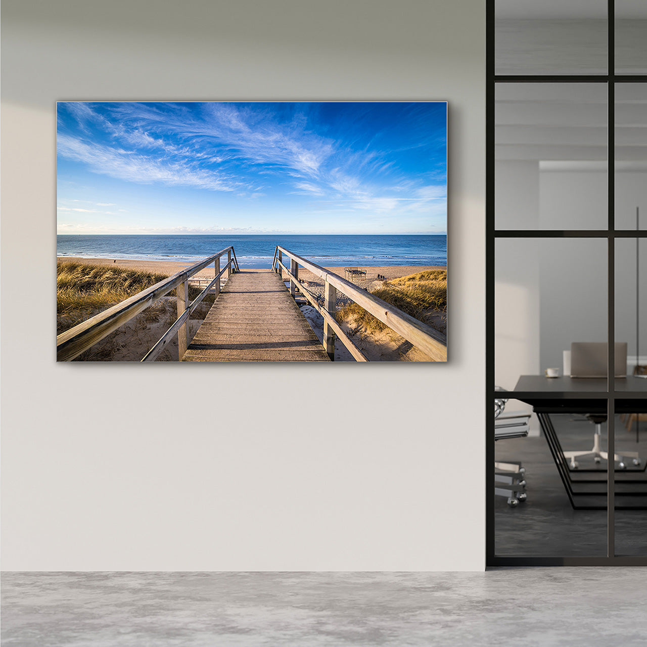 Akustikbild Slim Weg zum Strand