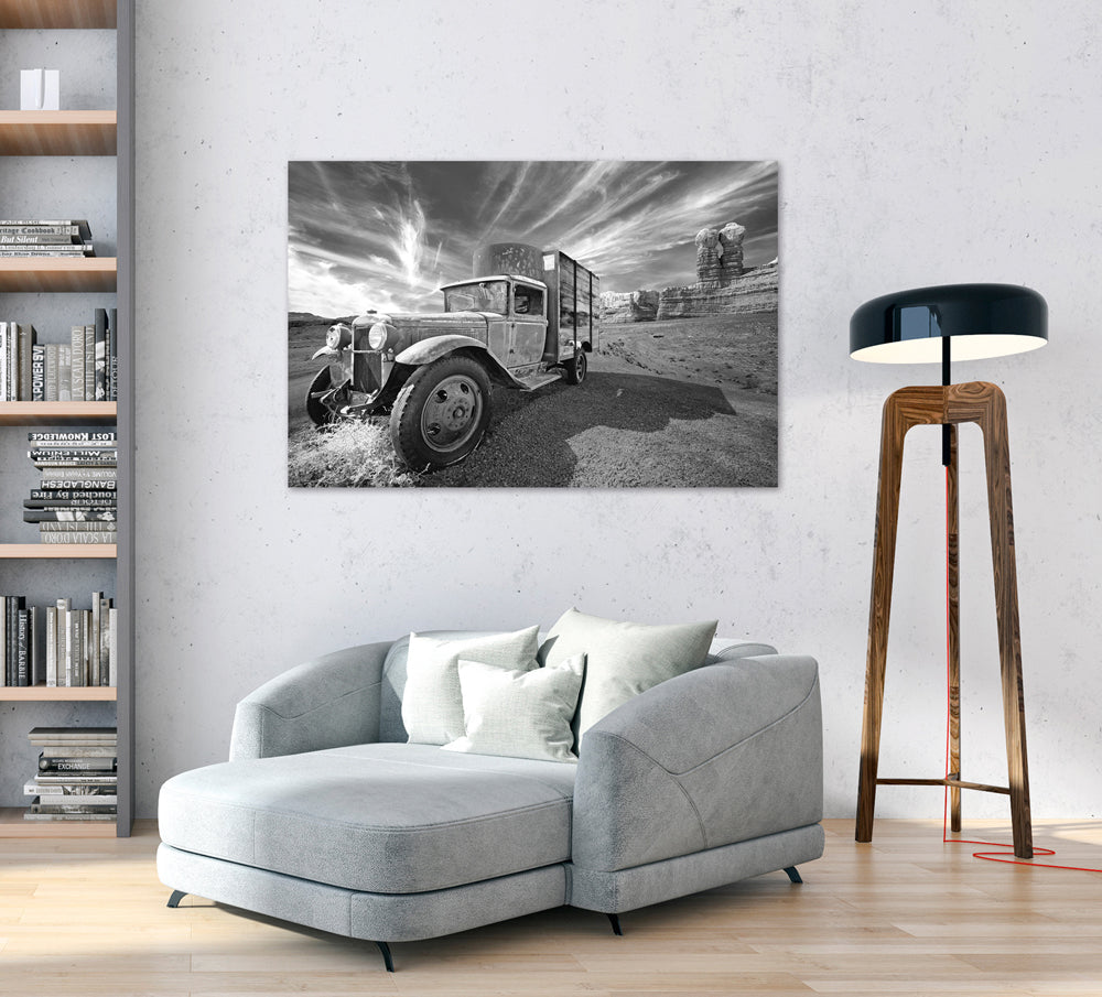 Akustikbild Pro Oldtimer in der Wüste